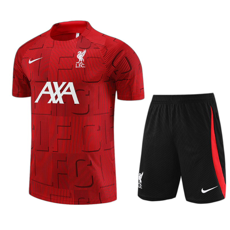 Liverpool 2023/24 Kids Kit – Retro Version – Red