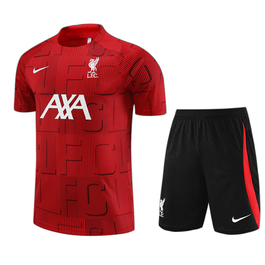 Liverpool 2023/24 Kids Kit – Retro Version – Red