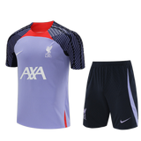 Liverpool 2023/24 Kids Kit – Retro Version – Purple