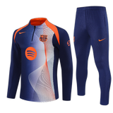 FC Barcelona 2025/26 Kids Kit – Blue/Orange