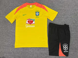 Brazil 2025/26 Kids Kit – Yellow