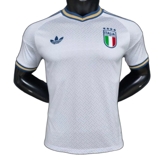 Italy 2025 Away Jersey – Player Version – White