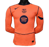 FC Barcelona 2025/26 Third Jersey – Player Version – Long Sleeve
