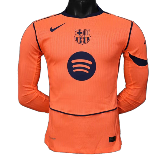 FC Barcelona 2025/26 Third Jersey – Player Version – Long Sleeve