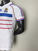 France 1998 Away Jersey – Player Version – Retro Version – White