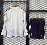 Manchester United 2025/26 Away Kids Kit – Long Sleeve