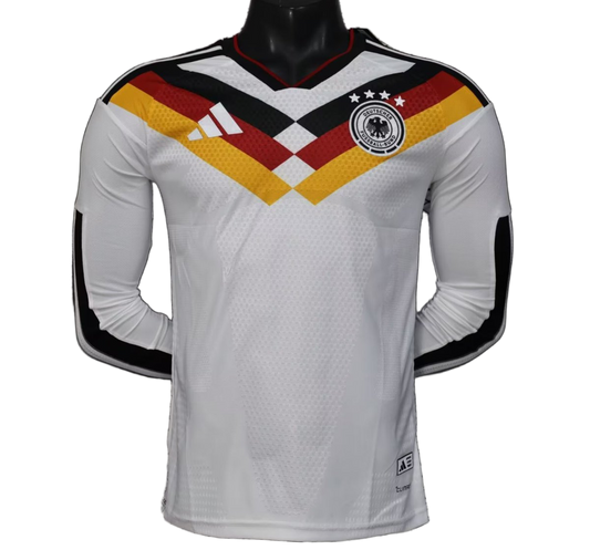 Germany 2026 Home Jersey – Player Version – Long Sleeve
