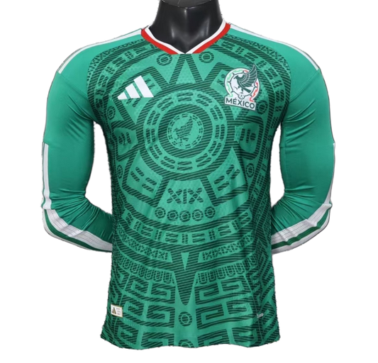 Mexico 2026 Home Jersey – Player Version – Long Sleeve