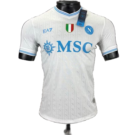 Napoli 2025/26 Away Jersey – Player Version – White