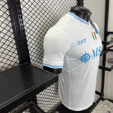 Napoli 2025/26 Away Jersey – Player Version – White