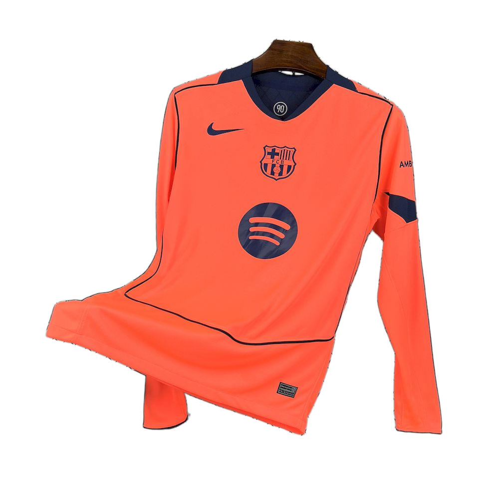 FC Barcelona 2025/26 Third Jersey – Long Sleeve