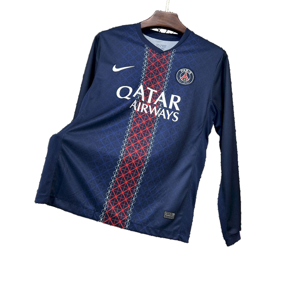 Paris Saint – Germain 2025/26 Home Jersey – Long Sleeve