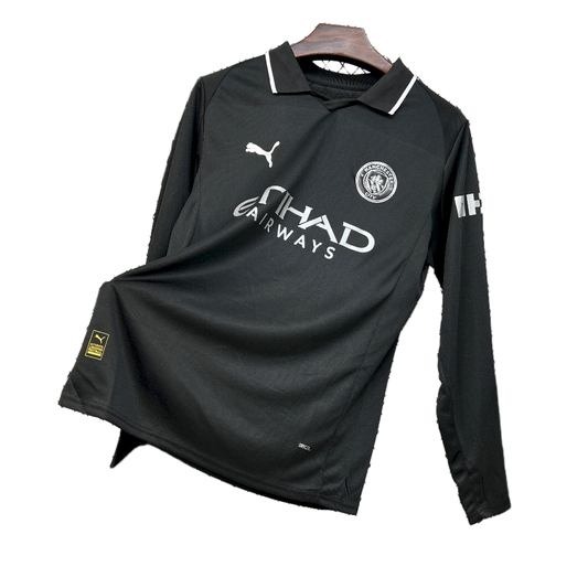 Manchester City 2025/26 Away Jersey – Long Sleeve