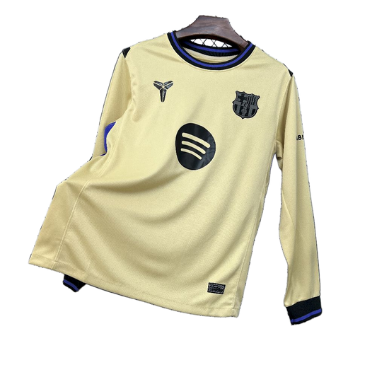 FC Barcelona 2025/26 Away Jersey – Long Sleeve