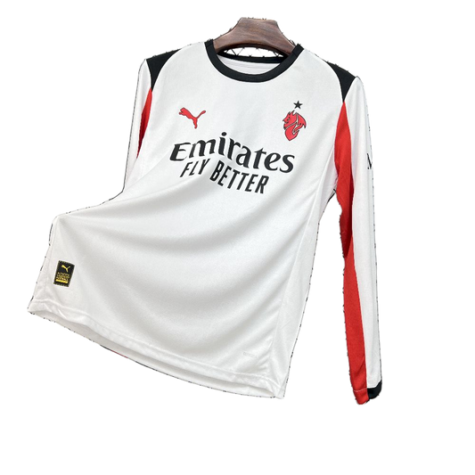 AC Milan 2025/26 Away Jersey – Long Sleeve