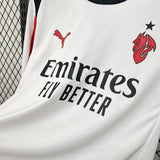AC Milan 2025/26 Away Jersey – Long Sleeve