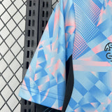 Switzerland 2026 Away Jersey – Blue/White Graphic