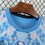 Switzerland 2026 Away Jersey – Blue/White Graphic