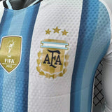 Argentina 2026 Home Jersey – Player Version – Long Sleeve