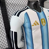 Argentina 2026 Home Jersey – Player Version – Long Sleeve