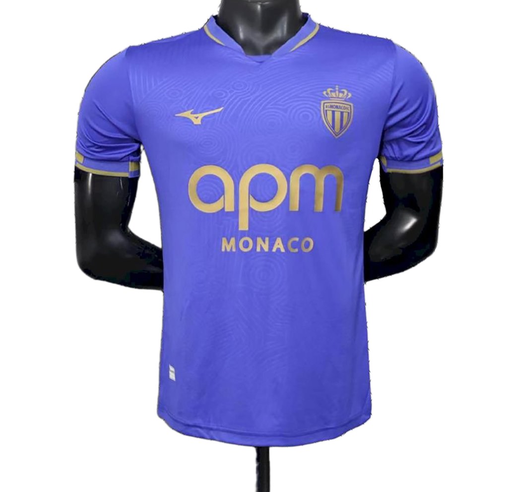 AS Monaco 2025/26 Away Jersey – Player Version