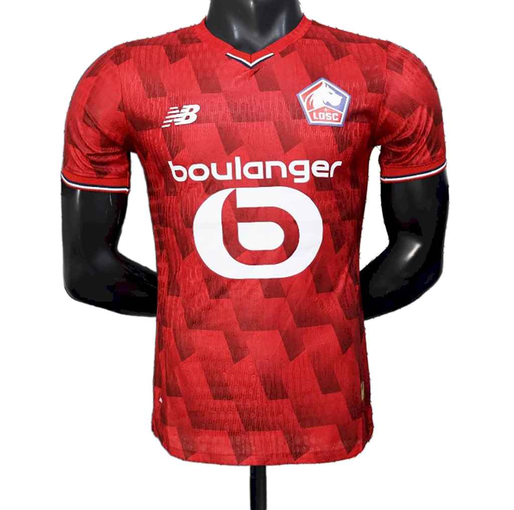 Lille OSC 2025/26 Home Jersey – Player Version