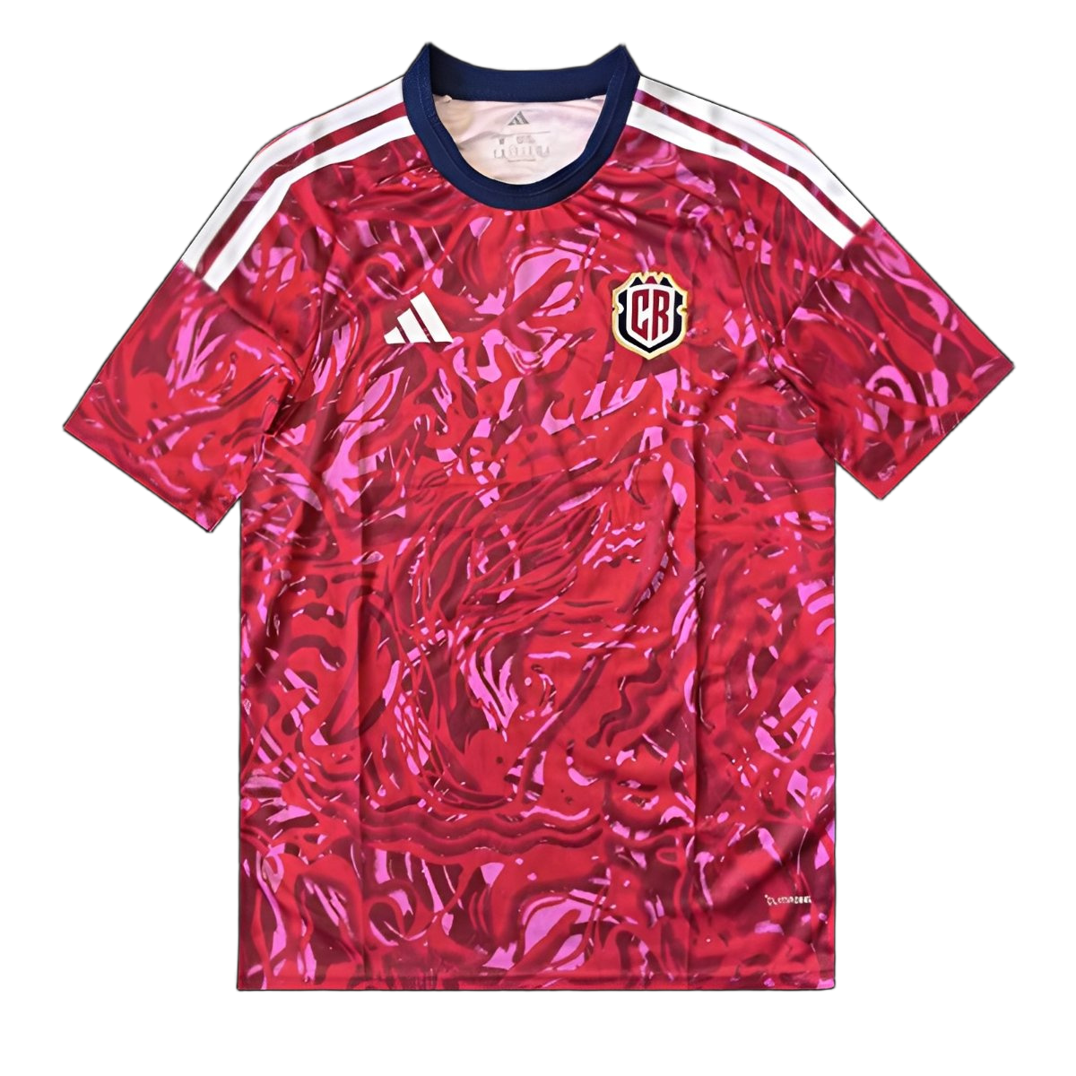 Costa Rica 2026 Home Jersey – Burgundy Graphic