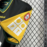 Sporting 2002/03 Away Jersey – Retro Version – Black/Yellow