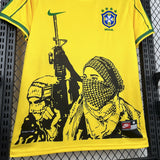 Brazil 1998 Home Jersey – Retro Version