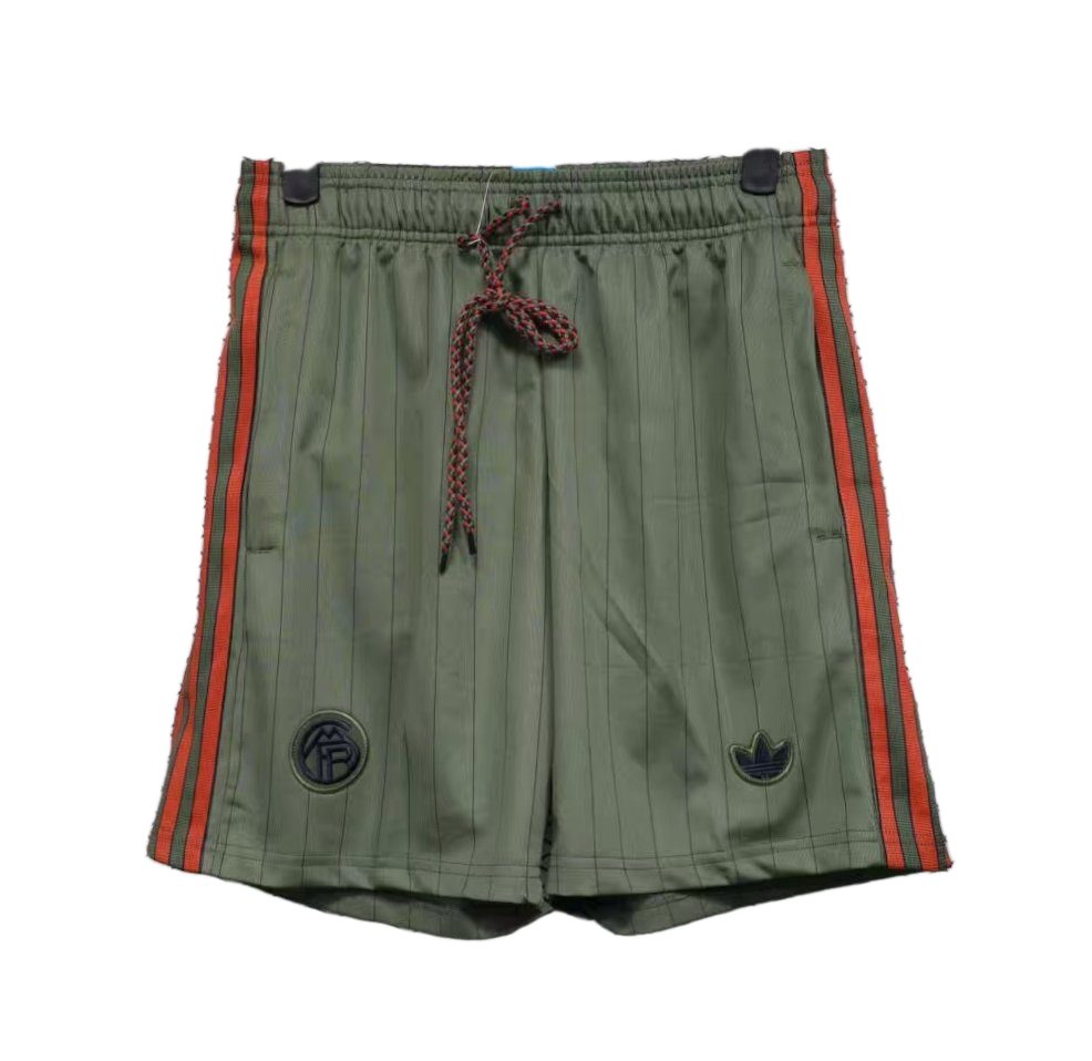 Bayern Munich 2025/26 Shorts – Player Version – Green/Orange
