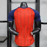Spain 2026 Home Jersey – Player Version – Red/Navy Vertical Stripes