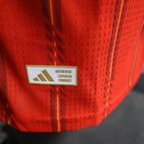 Spain 2026 Home Jersey – Player Version – Red/Navy Vertical Stripes