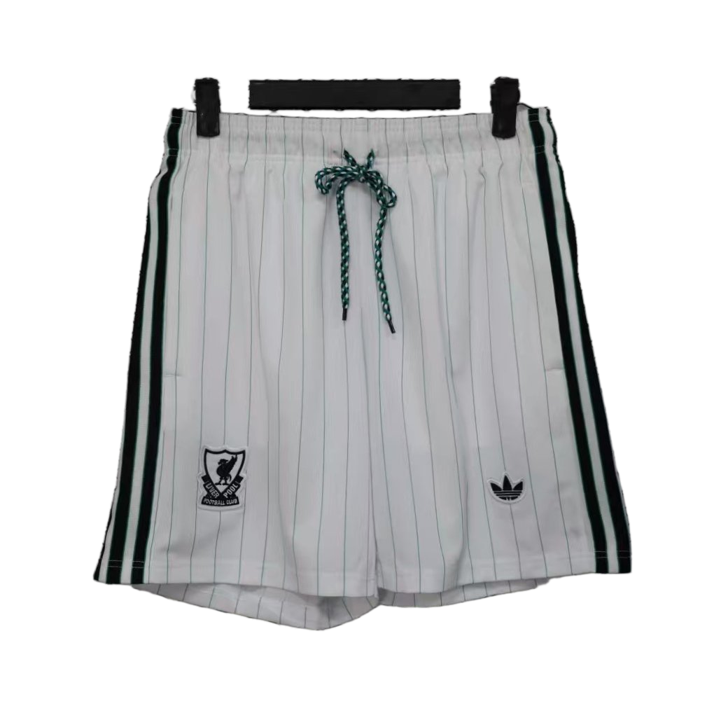Liverpool 2025/26 Shorts – Player Version – White