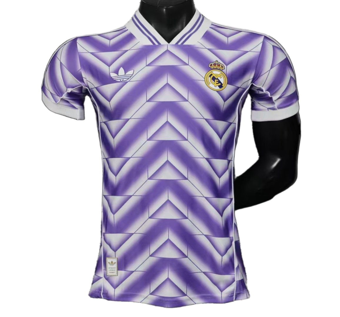 Real Madrid 2025/26 Third Jersey – Player Version – Purple