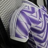 Real Madrid 2025/26 Terceira camisola – Versão jogador – Roxo