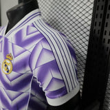 Real Madrid 2025/26 Terceira camisola – Versão jogador – Roxo