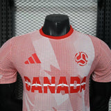 Canada 2025 Away Jersey – Player Version – Special Edition – White/Red
