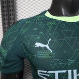 Manchester City 2025/26 Third Jersey – Player Version – Green
