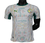Senegal 2025/26 Away Jersey – Player Version – White
