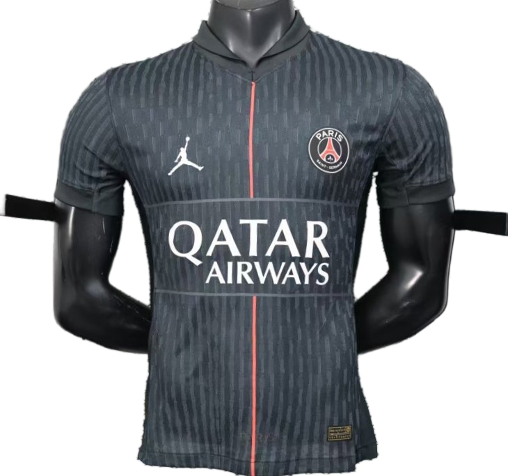 Paris Saint – Germain 2025/26 Away Jersey – Player Version – Grey
