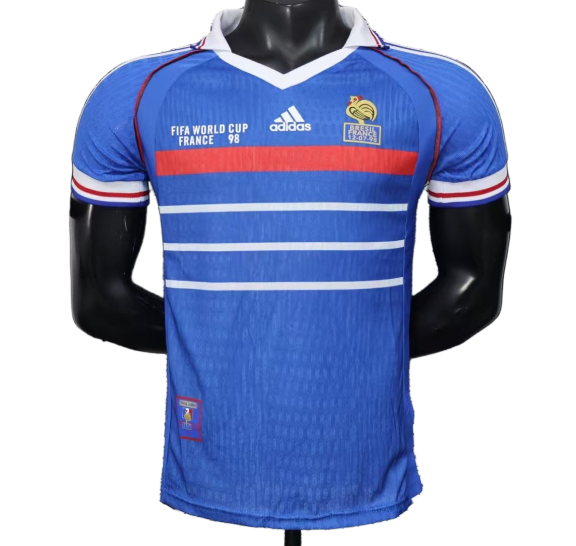 France 1998 Home Jersey – Player Version