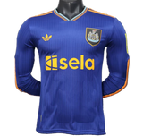 Newcastle United 2025/26 Third Jersey – Player Version – Long Sleeve – Blue