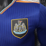 Newcastle United 2025/26 Third Jersey – Player Version – Long Sleeve – Blue