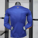 Newcastle United 2025/26 Third Jersey – Player Version – Long Sleeve – Blue
