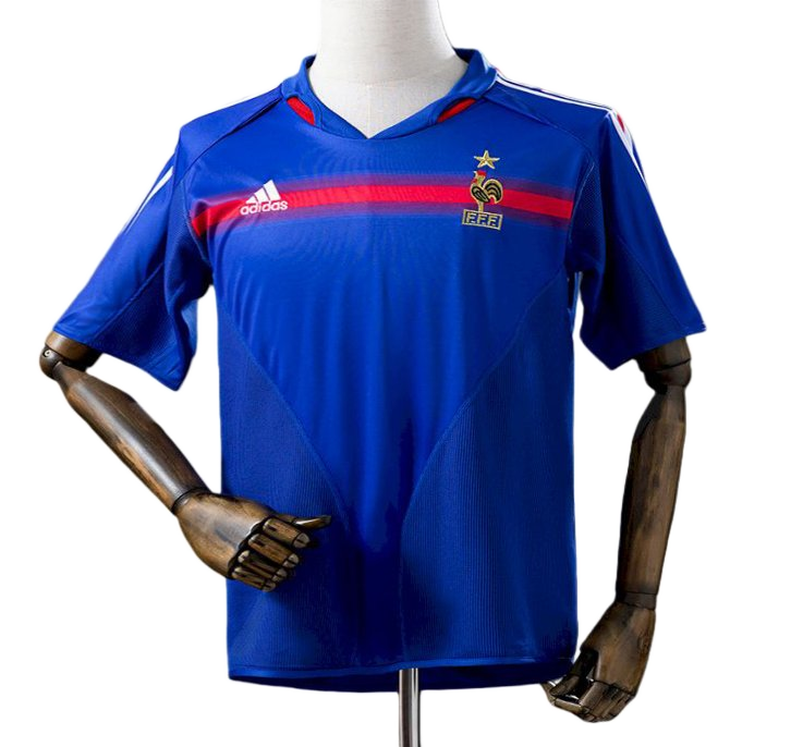 France 2004 Home Jersey – Retro Version