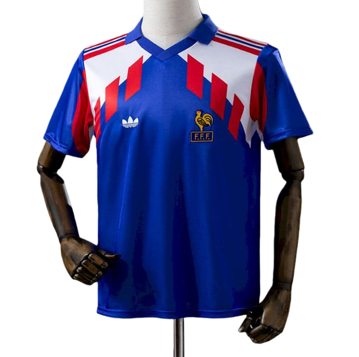 France 1990 Home Jersey – Retro Version