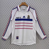 France 1998 Away Jersey – Long Sleeve – Retro Version