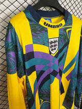 England 1995 Goalkeeper Jersey – Retro Version – Yellow