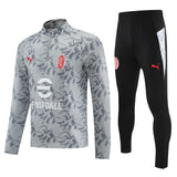 AC Milan 2025/26 Training Tracksuit – Player Version – Grey