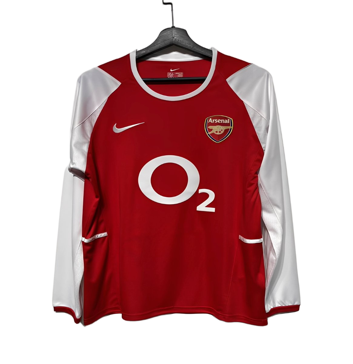 Arsenal 2002/04 Home Jersey – Long Sleeve – Retro Version